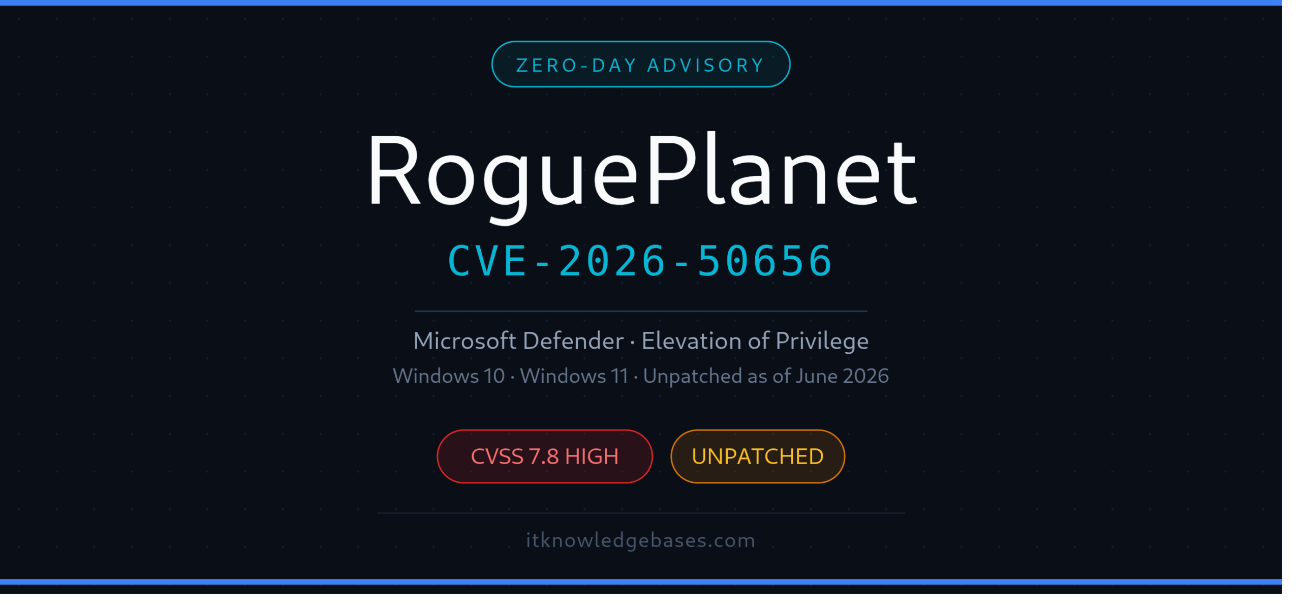 RoguePlanet (CVE-2026-50656): IOC Detection Guide and Mitigations